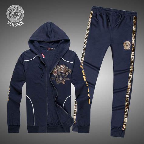 men versace sweater|men's versace jogging suit.